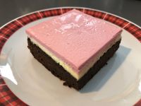 Brownie-Cheesecake Himbeer